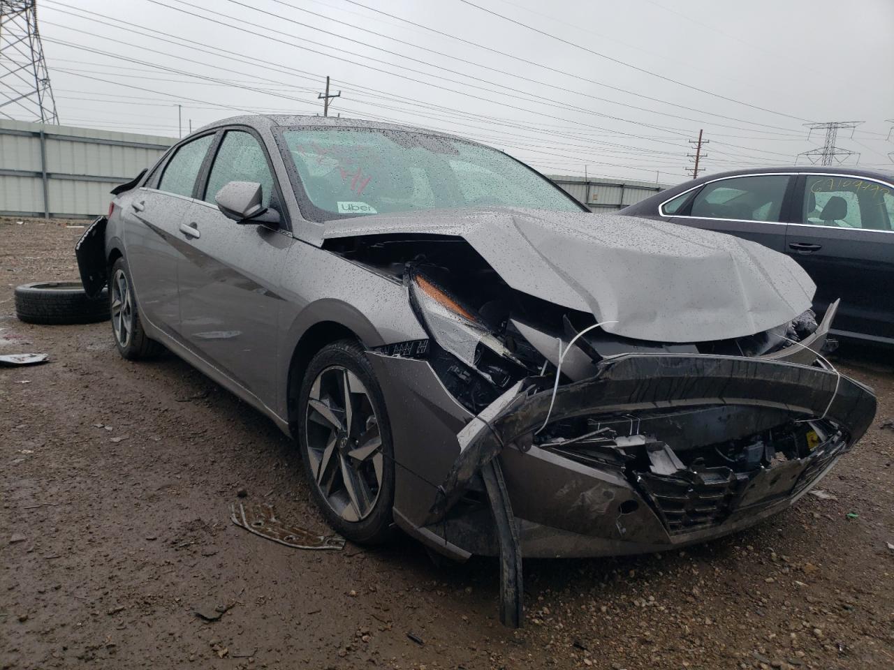 2022 HYUNDAI ELANTRA LIMITED VIN:KMHLP4AG3NU362282
