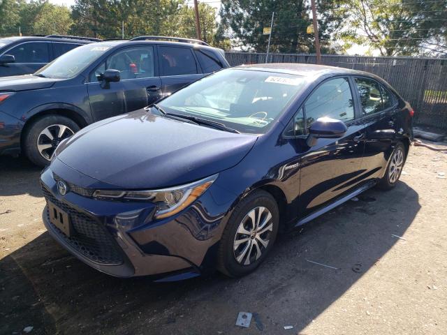 2021 TOYOTA COROLLA LE VIN: JTDEAMDE9MJ000613