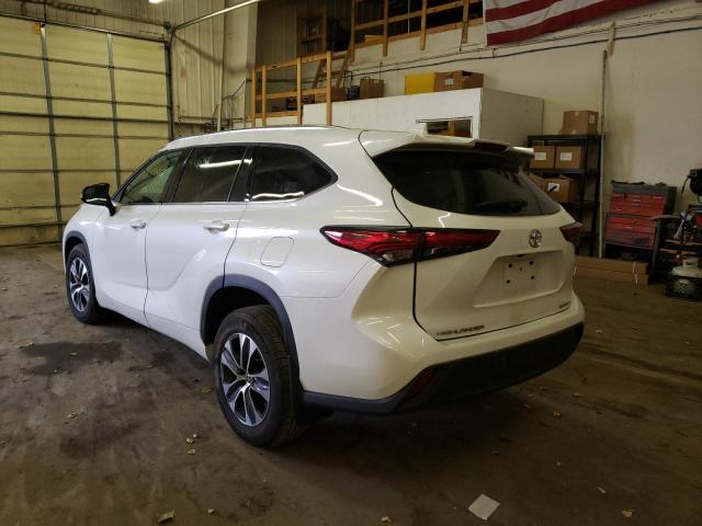 2021 TOYOTA HIGHLANDER XLE VIN: 5TDGZRBH9MS528697