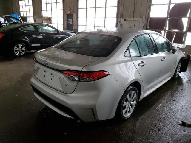 2021 TOYOTA COROLLA LE VIN: 5YFEPMAE1MP207124