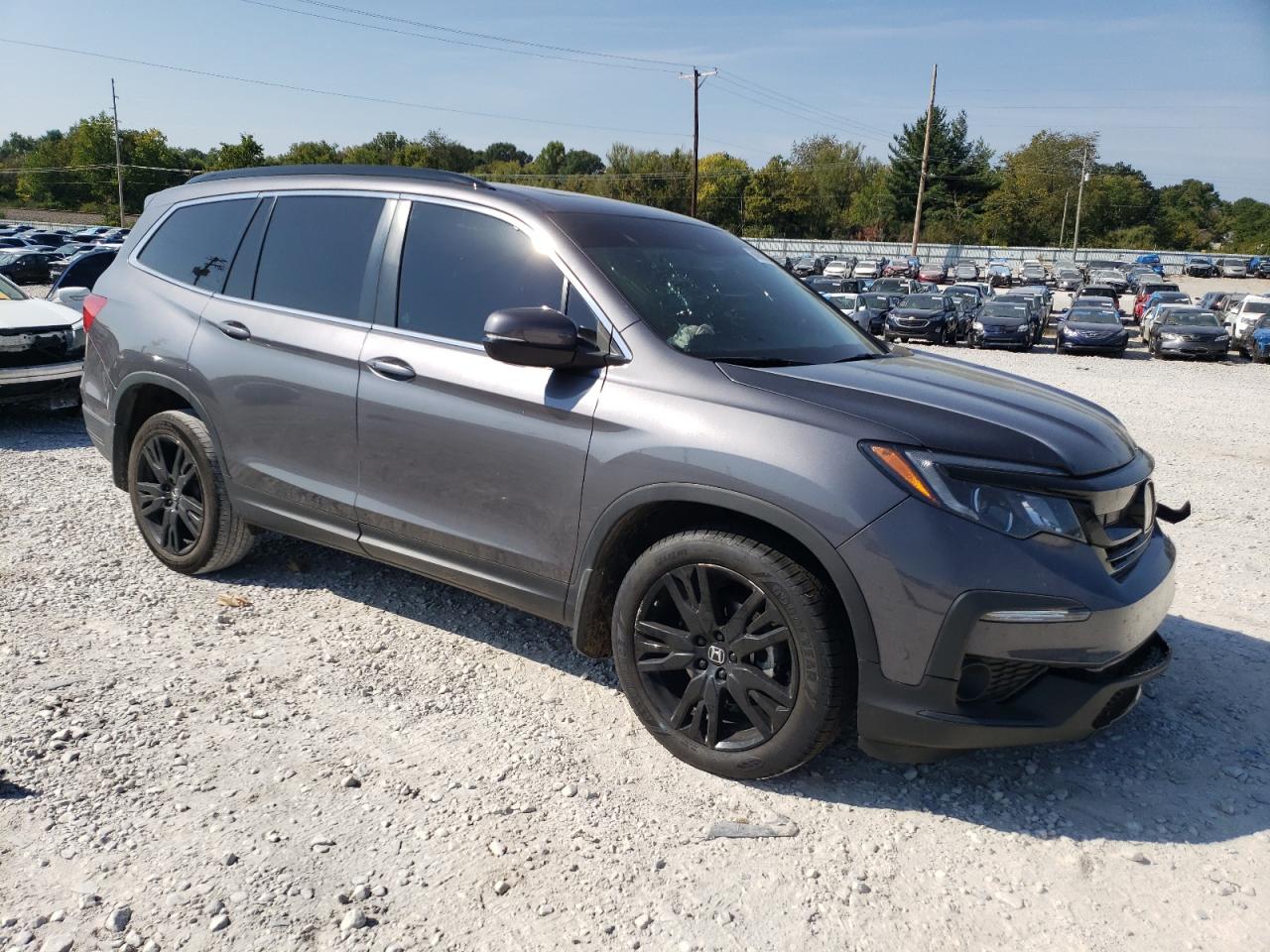 2022 HONDA PILOT SE VIN:5FNYF6H27NB055810