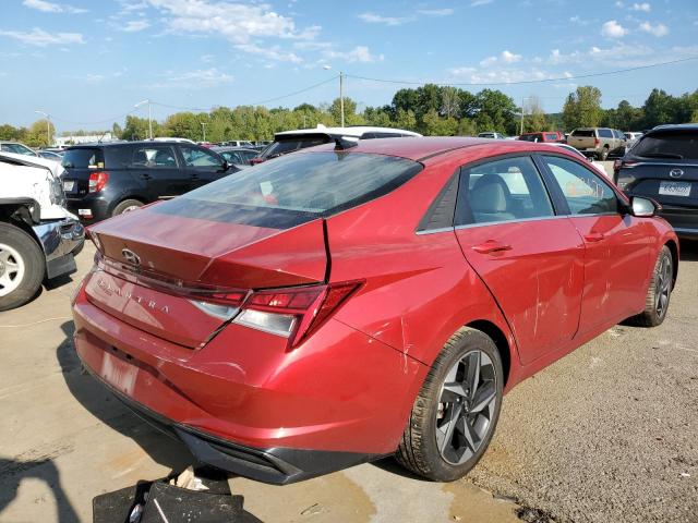 2021 HYUNDAI ELANTRA SEL VIN: 5NPLN4AG4MH026594