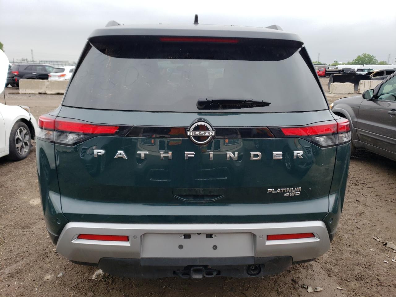 2022 NISSAN PATHFINDER PLATINUM VIN:5N1DR3DK5NC221423