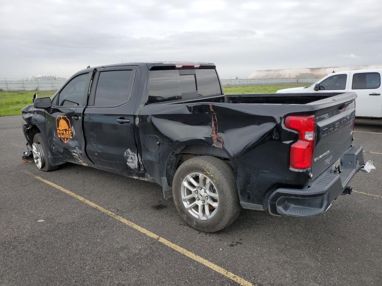 2022 CHEVROLET SILVERADO K1500 RST VIN:3GCUDEET4NG538368