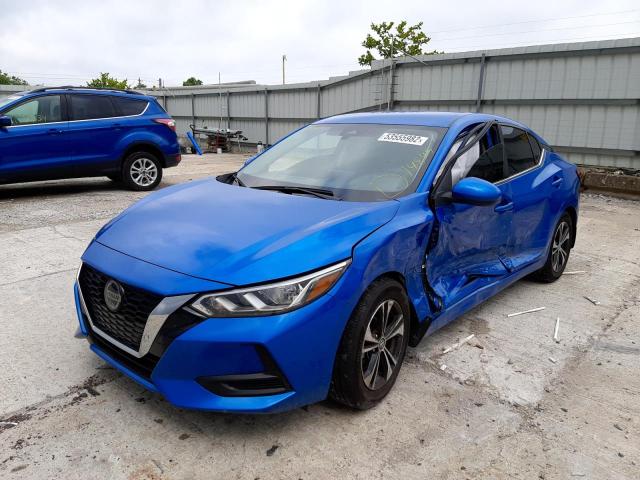 2021 NISSAN SENTRA SV VIN: 3N1AB8CV9MY216416