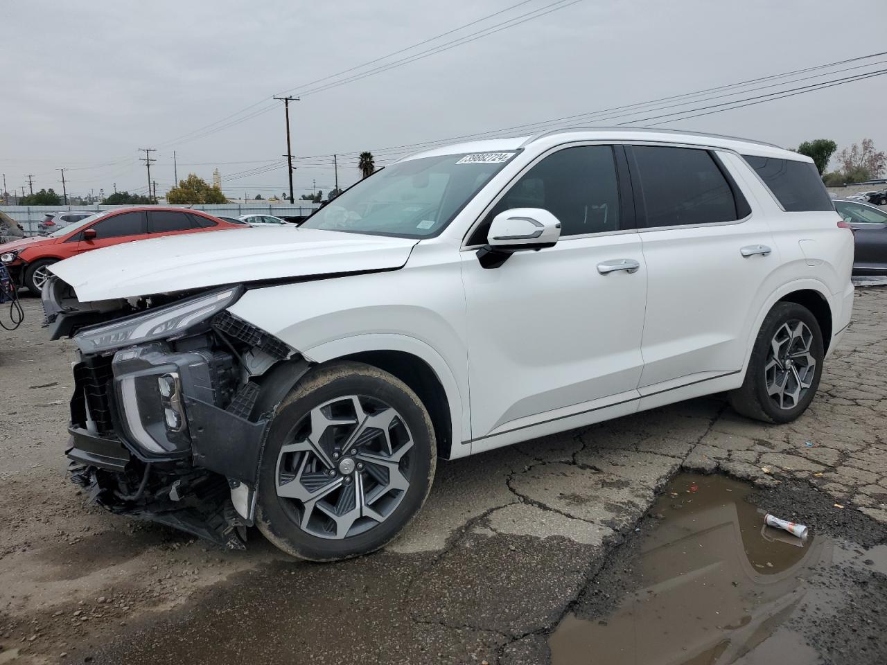 2022 HYUNDAI PALISADE CALLIGRAPHY VIN:KM8R74HE3NU350003