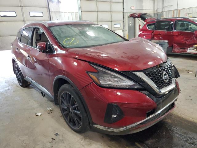 2021 NISSAN MURANO PLATINUM VIN: 5N1AZ2DJ1MC102562