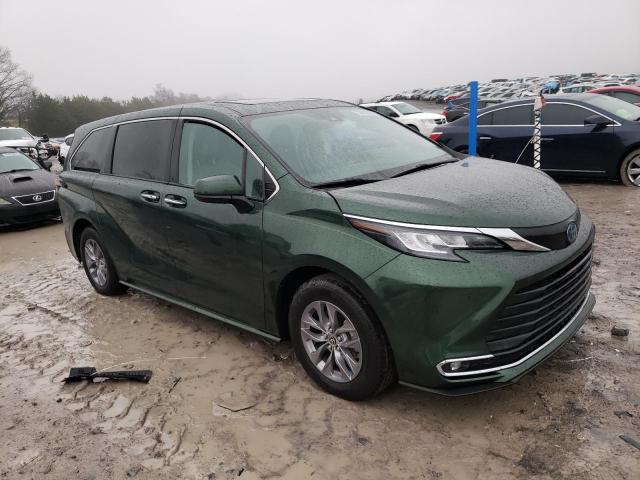 2021 TOYOTA SIENNA XLE VIN: 5TDYRK***********