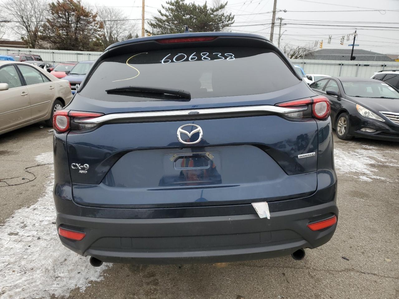 2022 MAZDA CX-9 TOURING VIN:JM3TCBCY6N0606838