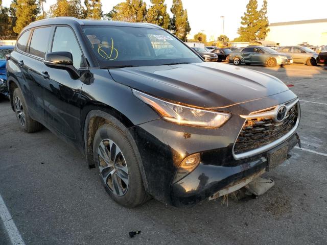 2021 TOYOTA HIGHLANDER XLE VIN: 5TDGZRBH1MS547387