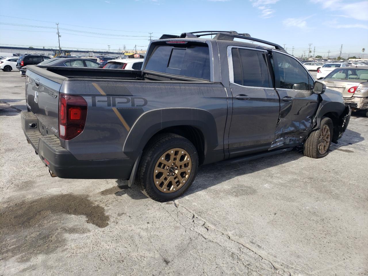 2023 HONDA RIDGELINE RTL VIN:5FPYK3F58PB025524