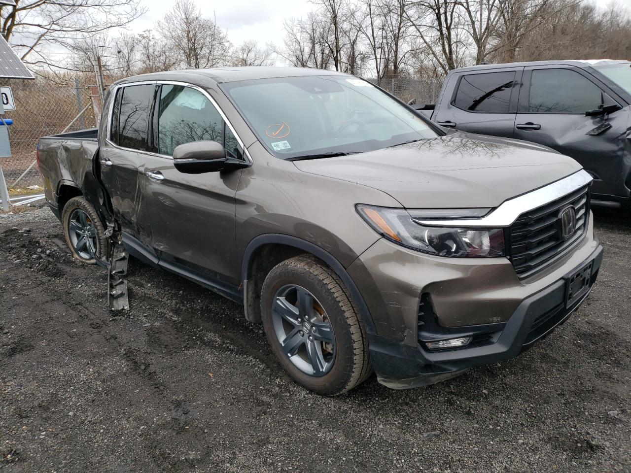 2022 HONDA RIDGELINE RTL VIN:5FPYK3F7XNB037835