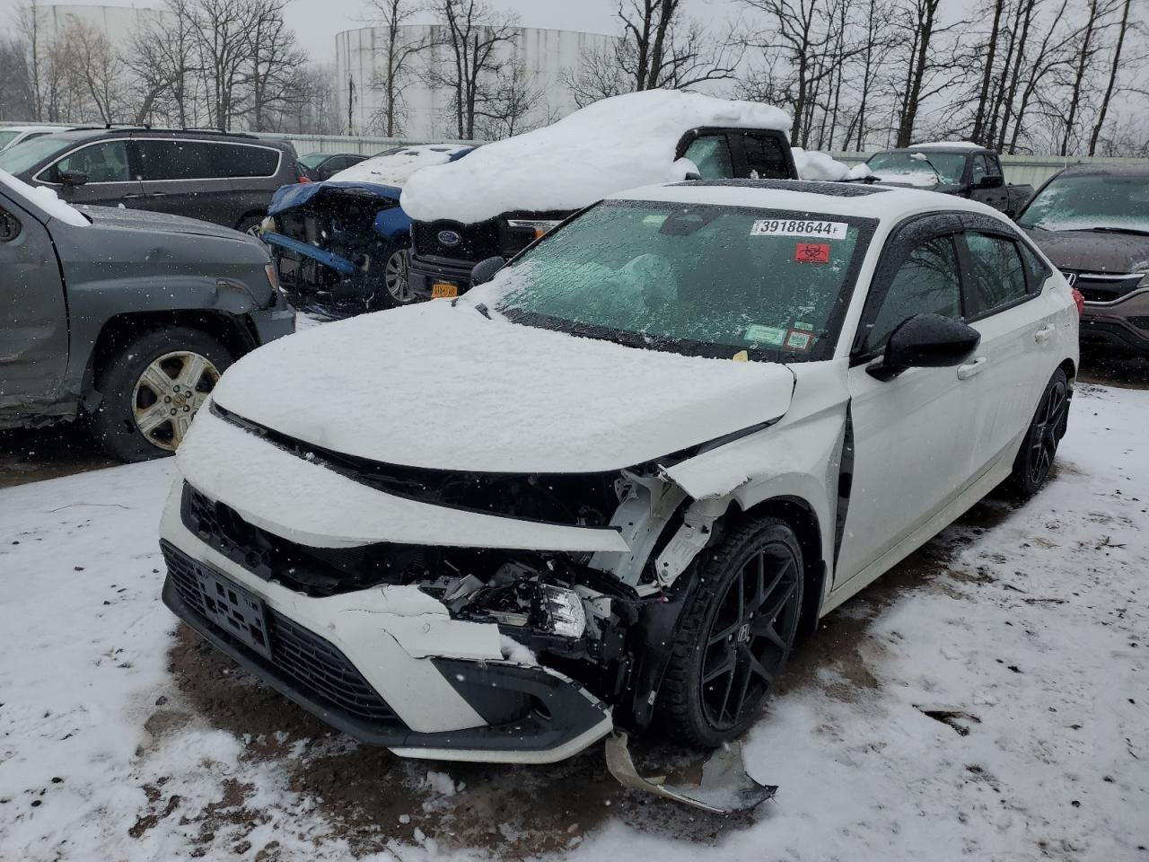 2022 HONDA CIVIC SI VIN:2HGFE1E56NH473492