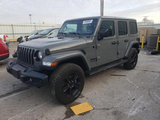 2021 JEEP WRANGLER UNLIMITED SAHARA VIN: 1C4HJXEN1MW671449