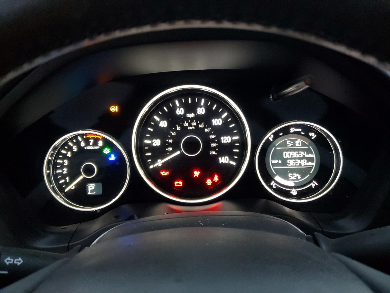 2022 HONDA HR-V SPORT VIN:3CZRU5H12NM709808
