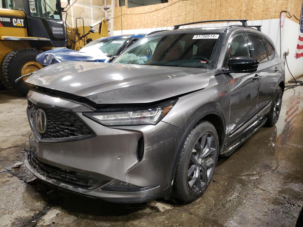 2022 ACURA MDX A-SPEC VIN:5J8YE1H09NL009639