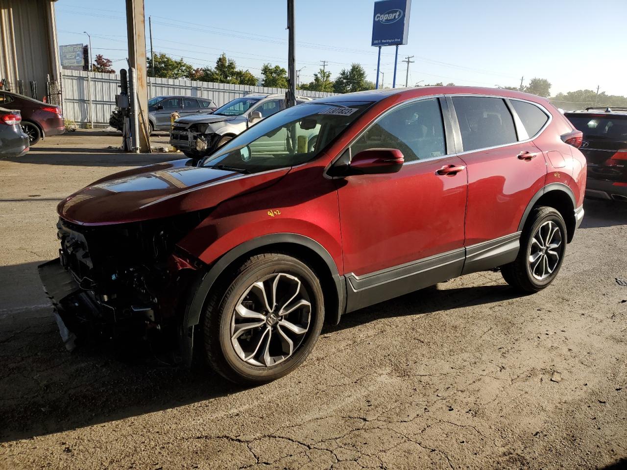 2022 HONDA CR-V EXL VIN:7FARW2H88NE004015
