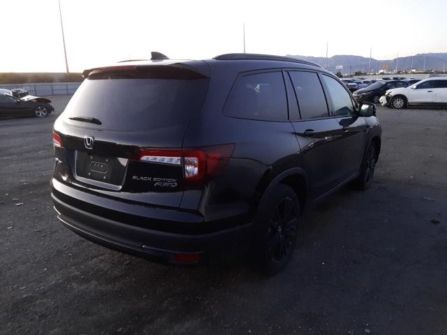 2021 HONDA PILOT BLACK VIN: 5FNYF6H75MB016952