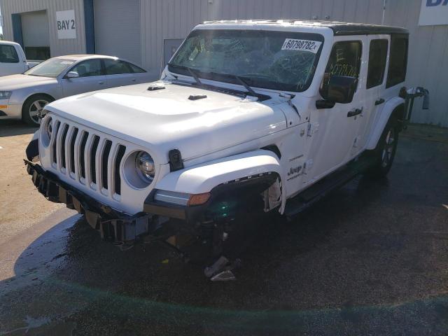 2021 JEEP WRANGLER UNLIMITED SAHARA VIN: 1C4HJXEGXMW859212