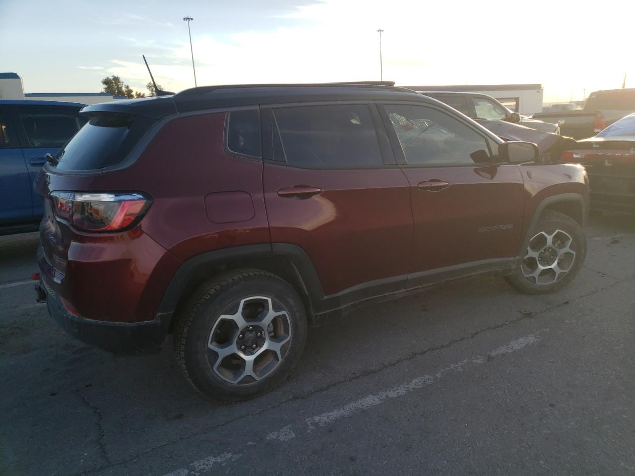 2022 JEEP COMPASS TRAILHAWK VIN:3C4NJDDB3NT108676