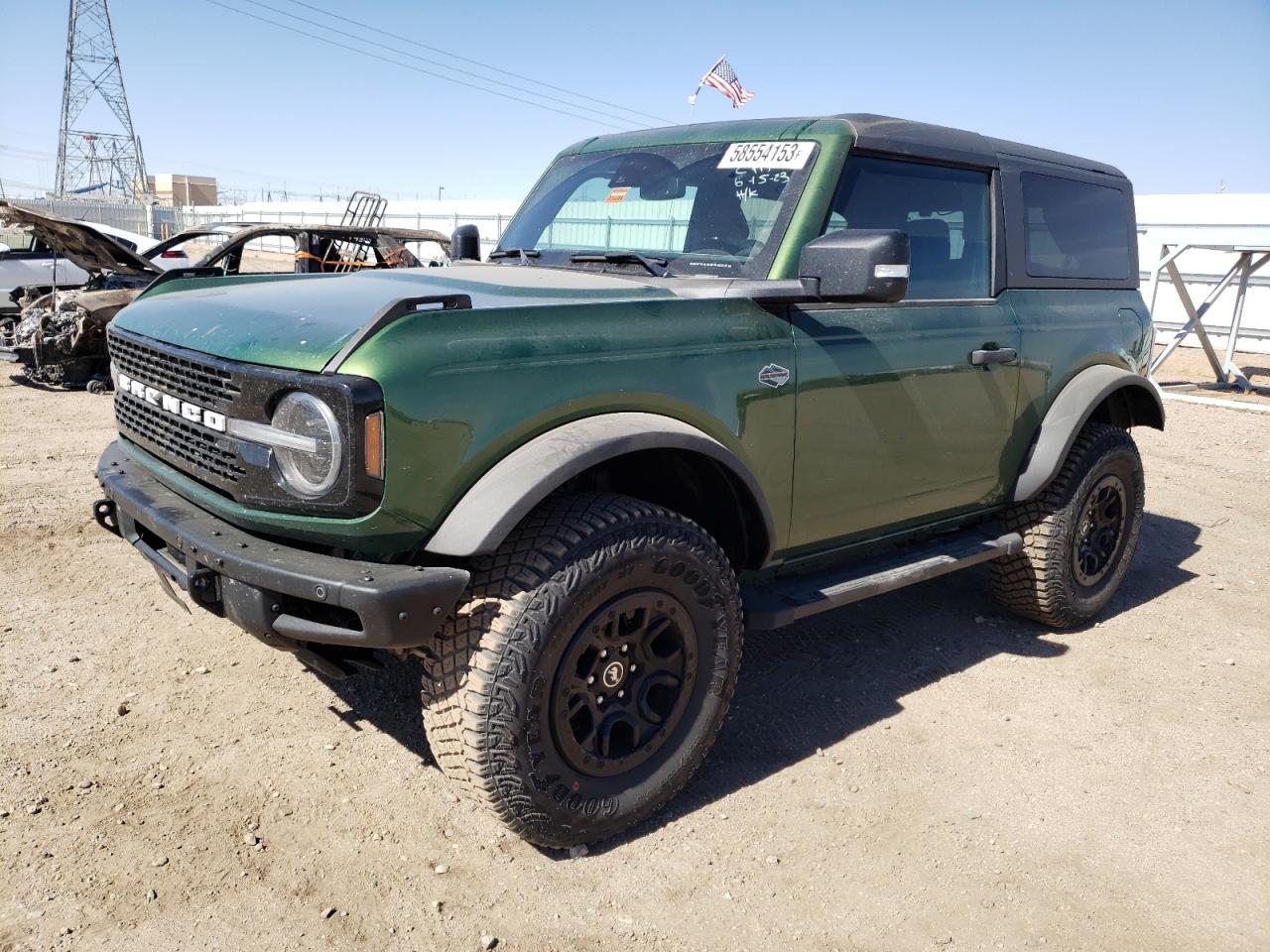 2022 FORD BRONCO BASE VIN:1FMDE5CP0NLB82020