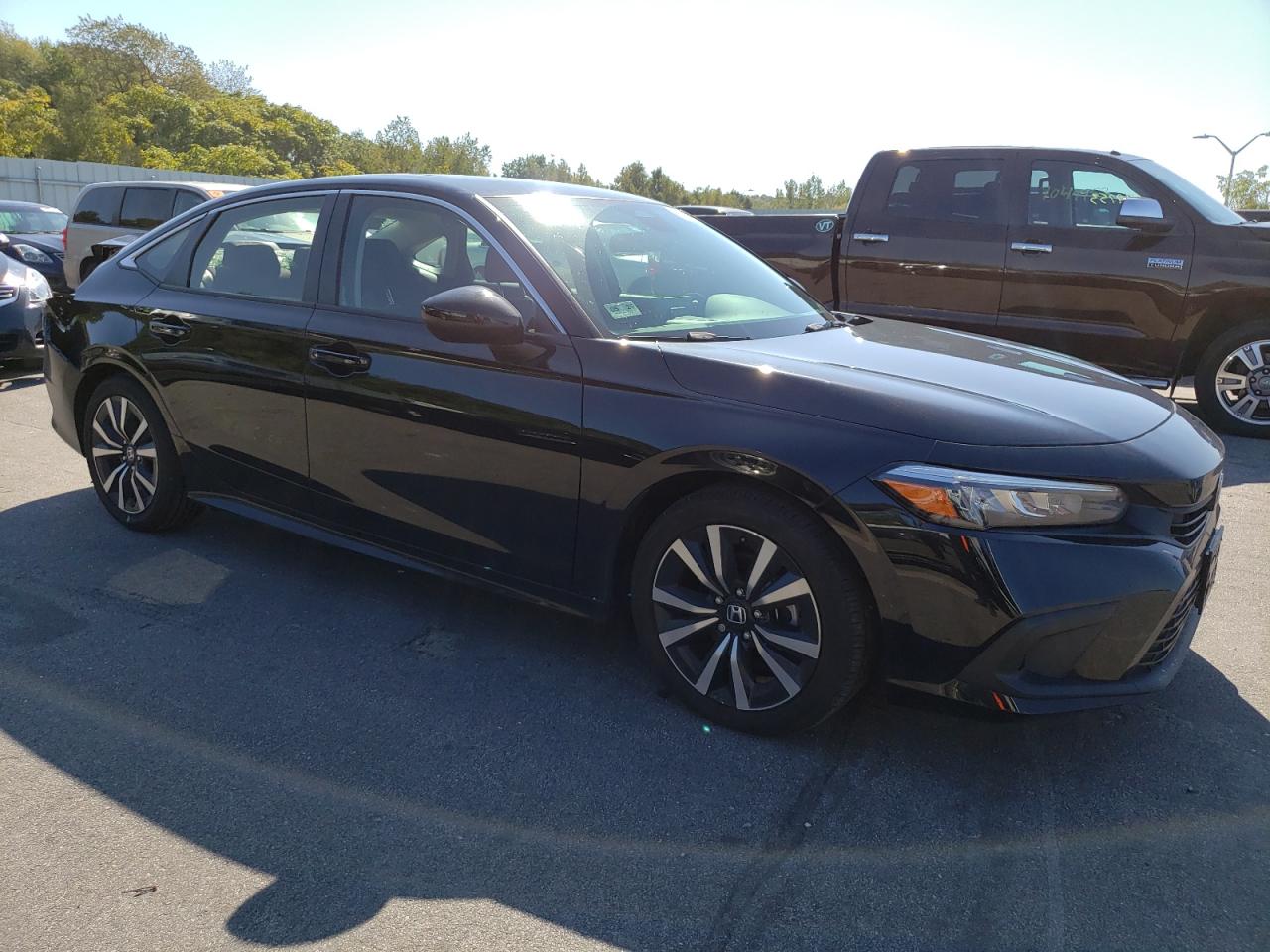 2022 HONDA CIVIC EX VIN:JHMFE1F79NX002042