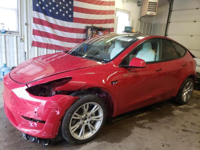 2021 TESLA MODEL Y VIN: 5YJYGDEE2MF130685