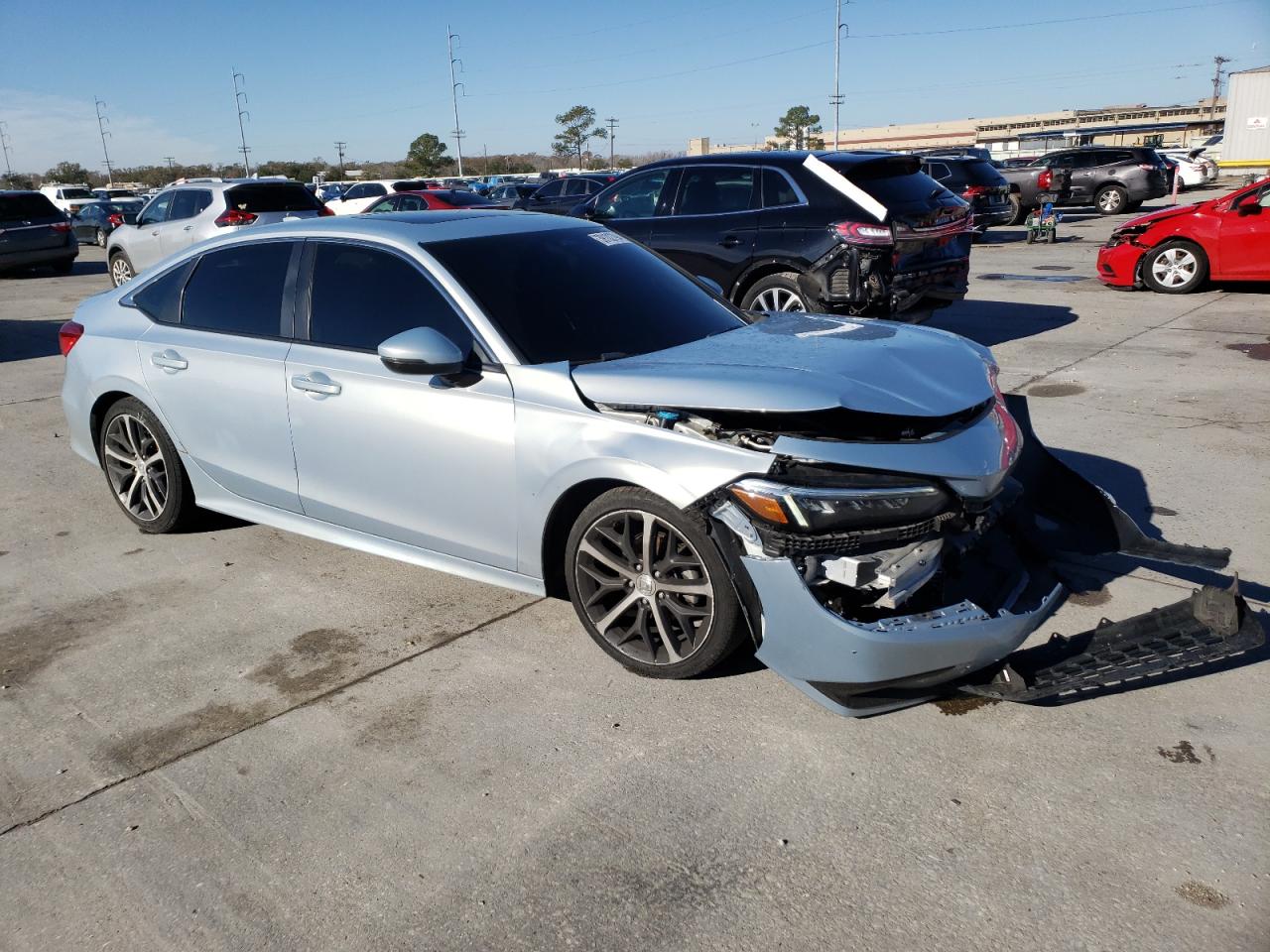 2022 HONDA CIVIC TOURING VIN:2HGFE1F93NH310011