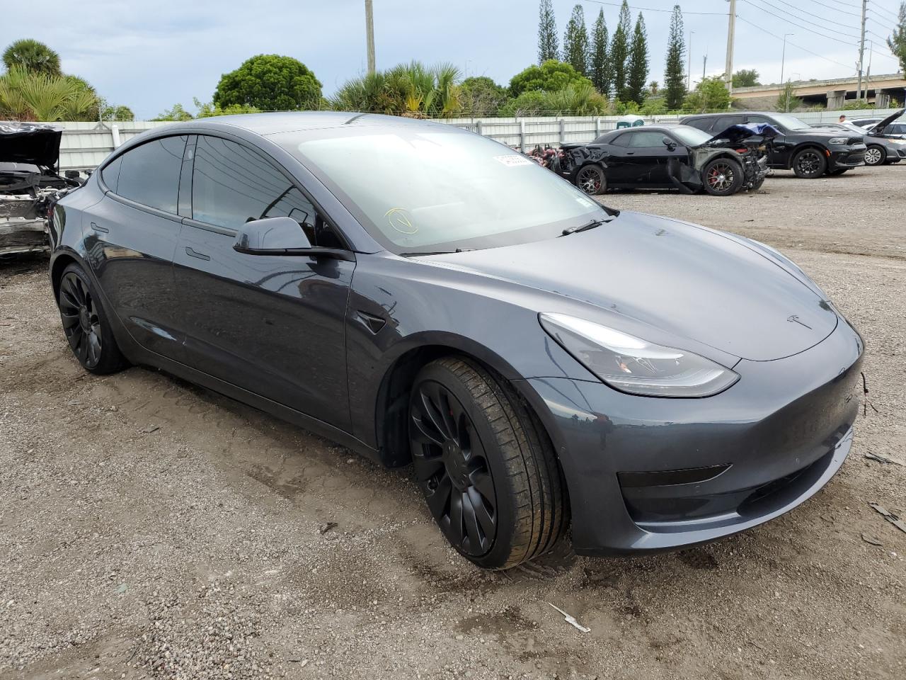 2022 TESLA MODEL 3  VIN:5YJ3E1EC9NF318053