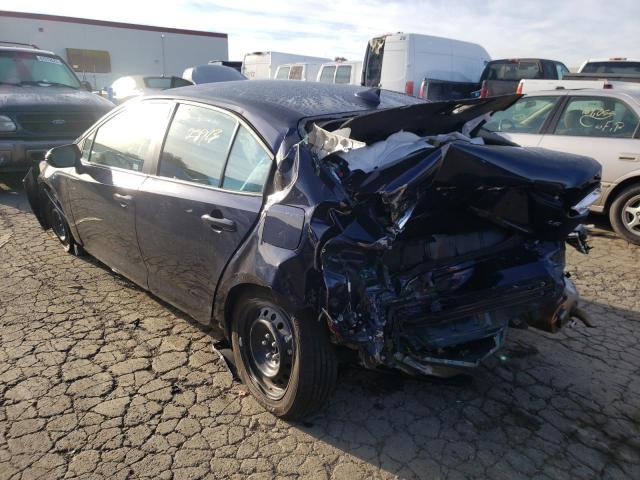 2021 TOYOTA COROLLA LE VIN: 5YFEPMAE9MP254188