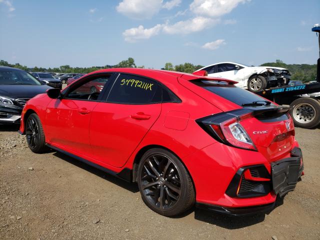 2021 HONDA CIVIC SPORT VIN: SHHFK7H45MU400436