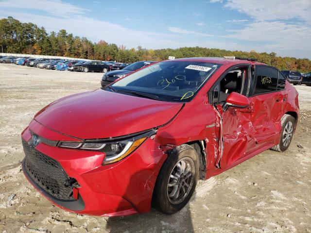 2021 TOYOTA COROLLA LE VIN: JTDEAMDE3MJ001367