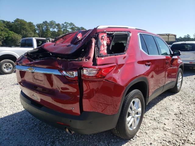 2021 CHEVROLET TRAVERSE LT VIN: 1GNERGKW7MJ124327