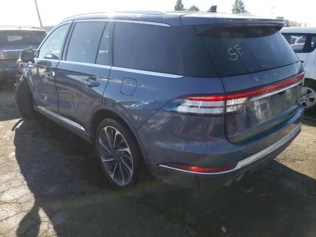 2021 LINCOLN AVIATOR RESERVE VIN: 5LM5J7XC6MGL17573