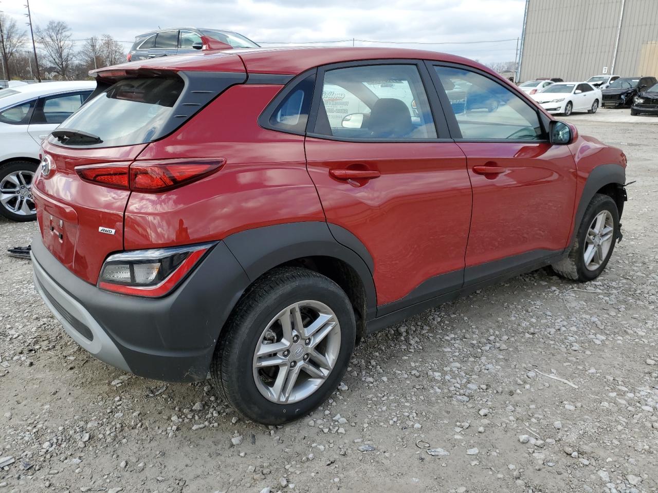 2022 HYUNDAI KONA SEL VIN:KM8K2CAB7NU901284