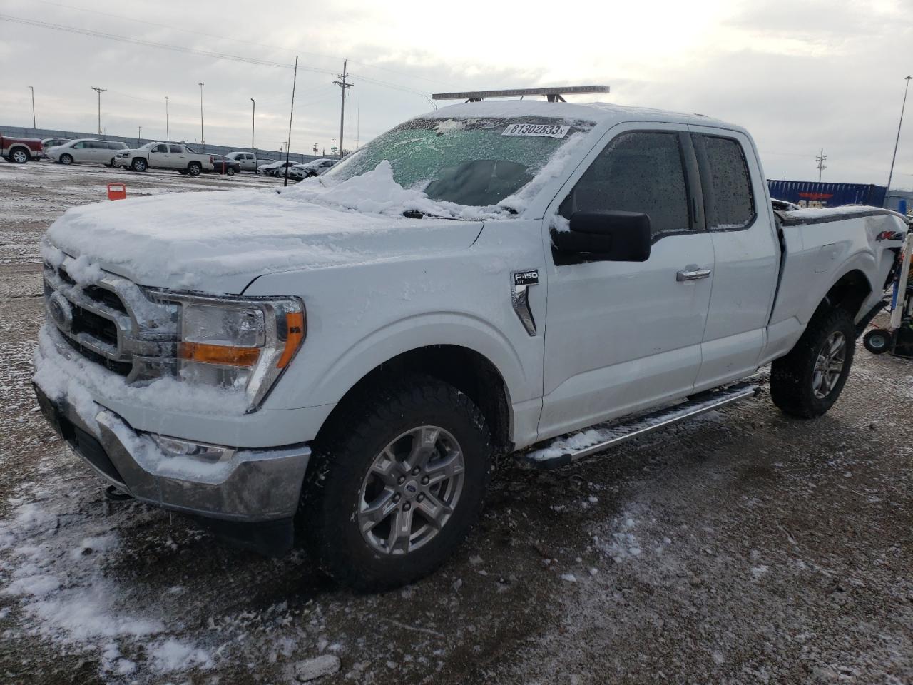 2022 FORD F150 SUPER CAB VIN:1FTEX1EP3NFB31957