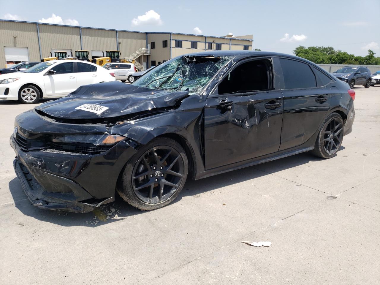 2022 HONDA CIVIC SPORT VIN:2HGFE2F54NH500046