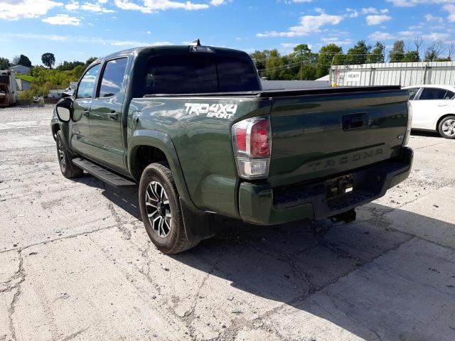 2021 TOYOTA TACOMA DOUBLE CAB VIN: 5TFCZ5AN4MX262014