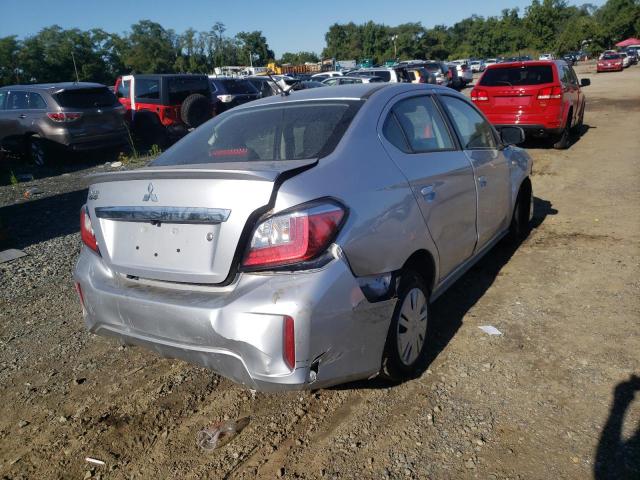 2021 MITSUBISHI MIRAGE G4 ES VIN: ML32FUFJ2MHF00642