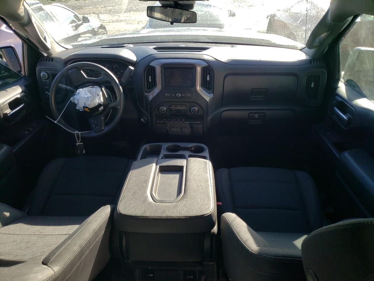 2022 CHEVROLET SILVERADO K1500 CUSTOM VIN:1GCPDBEK1NZ621632