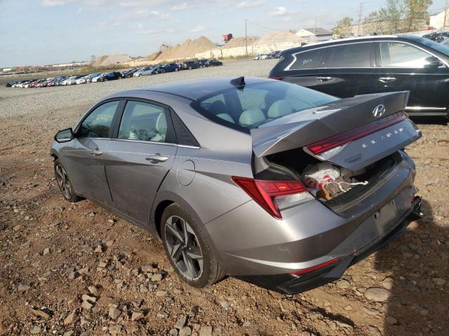 2021 HYUNDAI ELANTRA LIMITED VIN: KMHLP4AG1MU163651