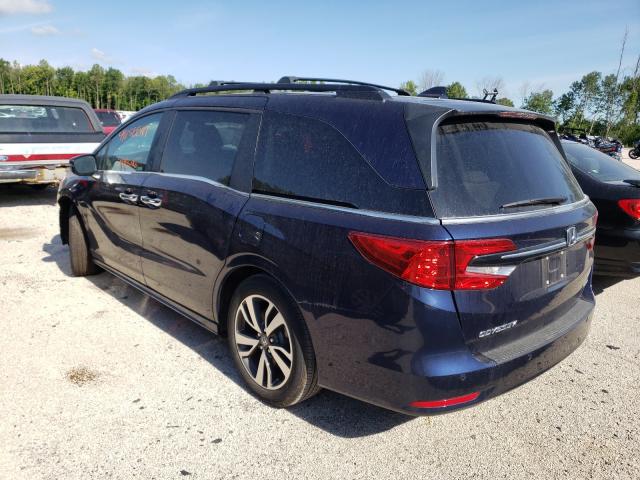 2021 HONDA ODYSSEY TOURING VIN: 5FNRL6H82MB024769