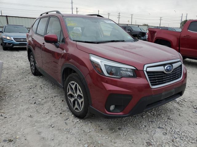 2021 SUBARU FORESTER PREMIUM VIN: JF2SKAFC6MH430201