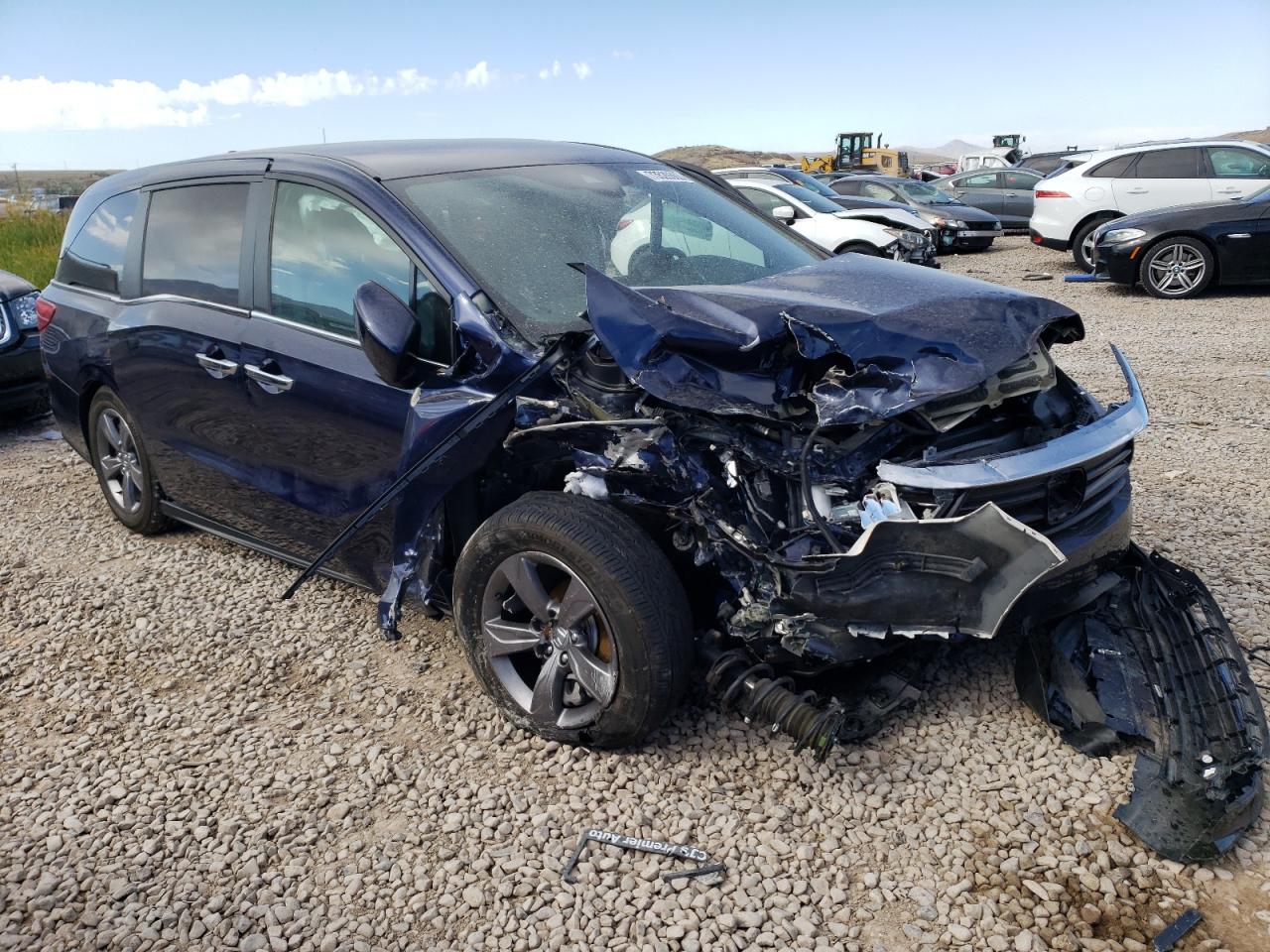 2022 HONDA ODYSSEY EX VIN:5FNRL6H58NB035816