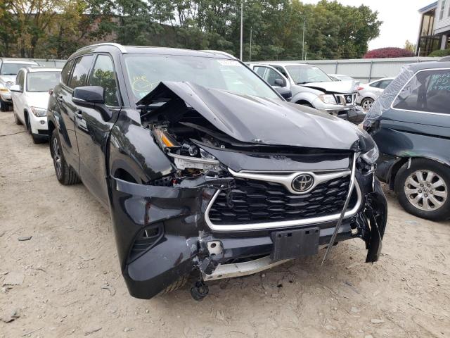 2021 TOYOTA HIGHLANDER XLE VIN: 5TDGZRBH3MS531725