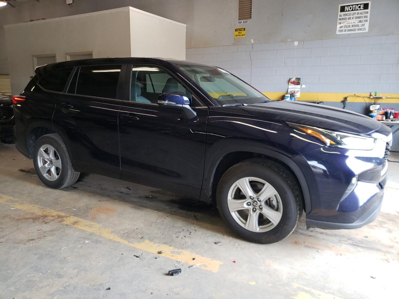 2023 TOYOTA HIGHLANDER L VIN:5TDKDRAH5PS021763