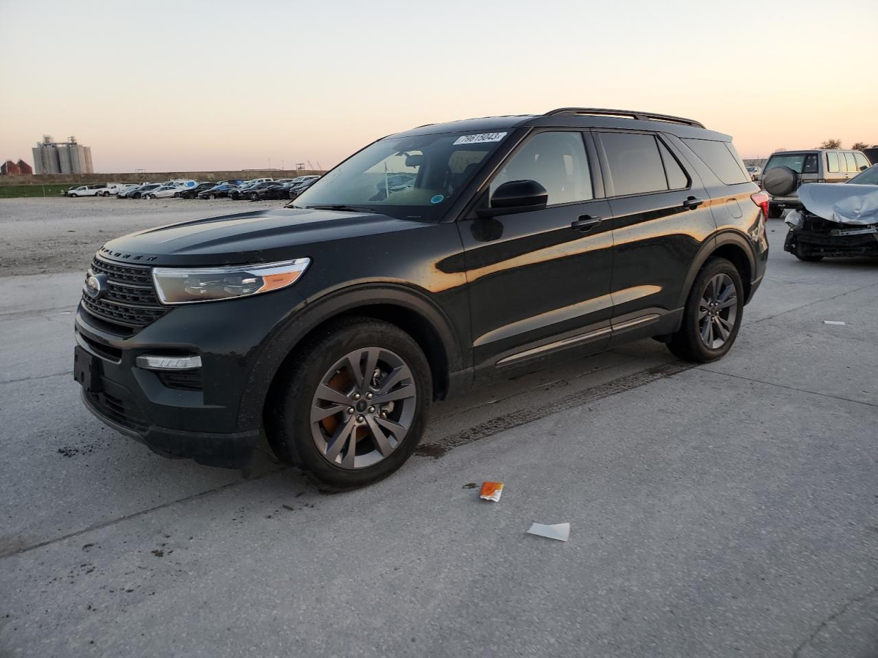 2022 FORD EXPLORER XLT VIN:1FMSK7DH7NGA47385