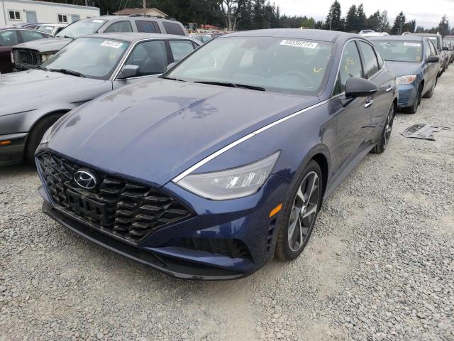 2021 HYUNDAI SONATA SEL PLUS VIN: 5NPEJ4J29MH083334