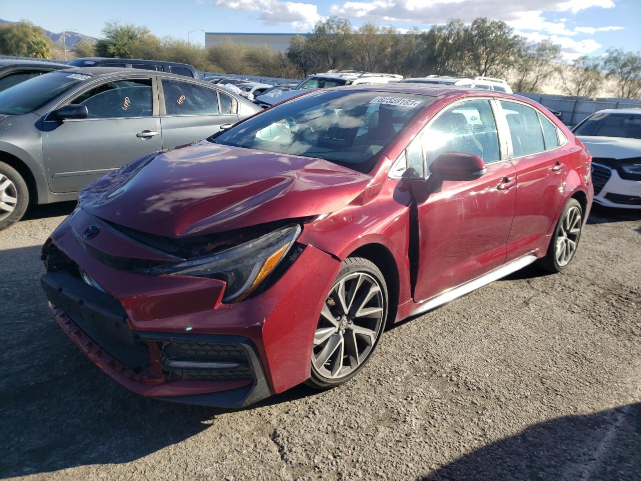 2022 TOYOTA COROLLA SE VIN:5YFM4MCE6NP134044