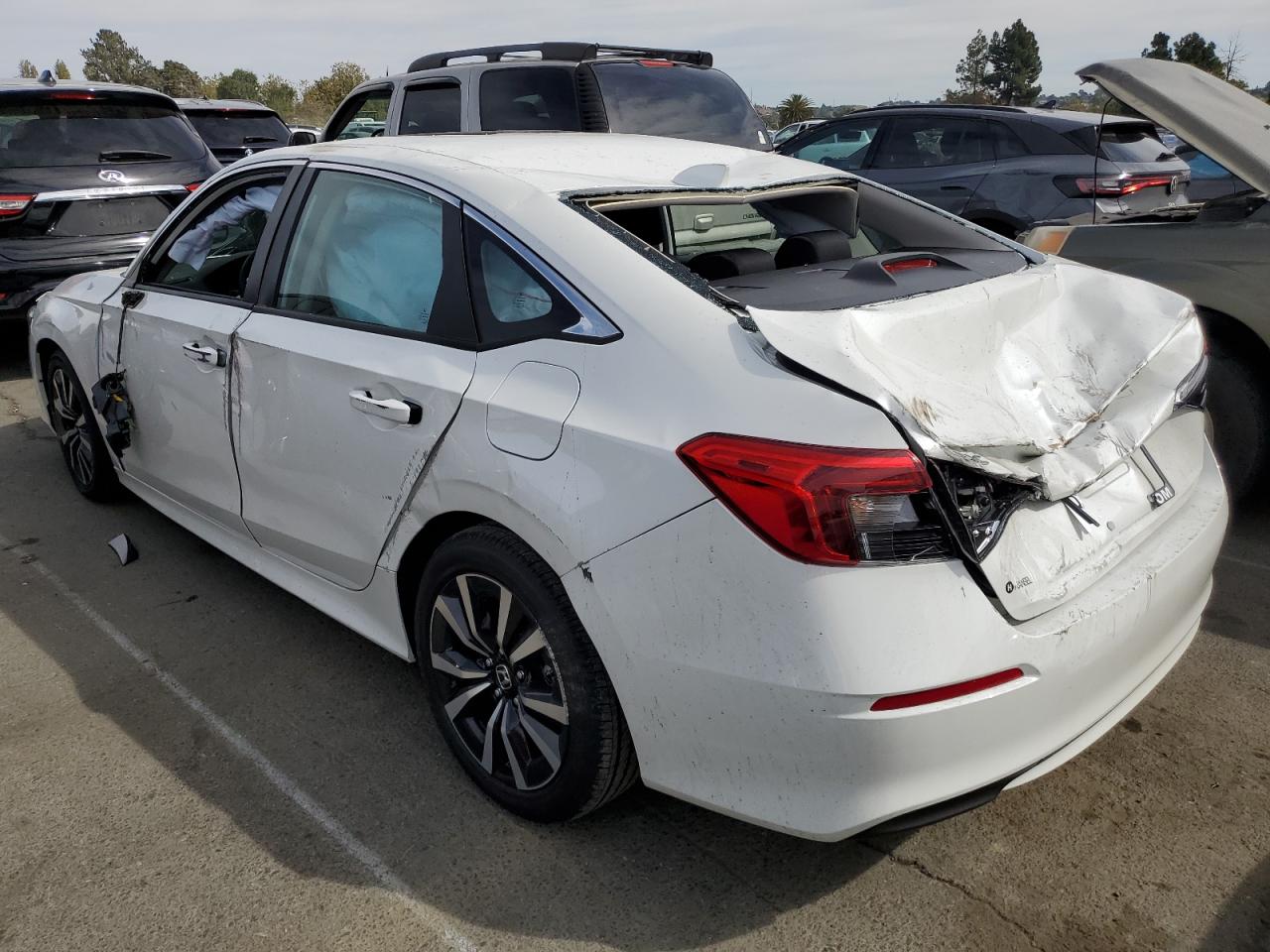 2023 HONDA CIVIC EX VIN:2HGFE1F72PH325259